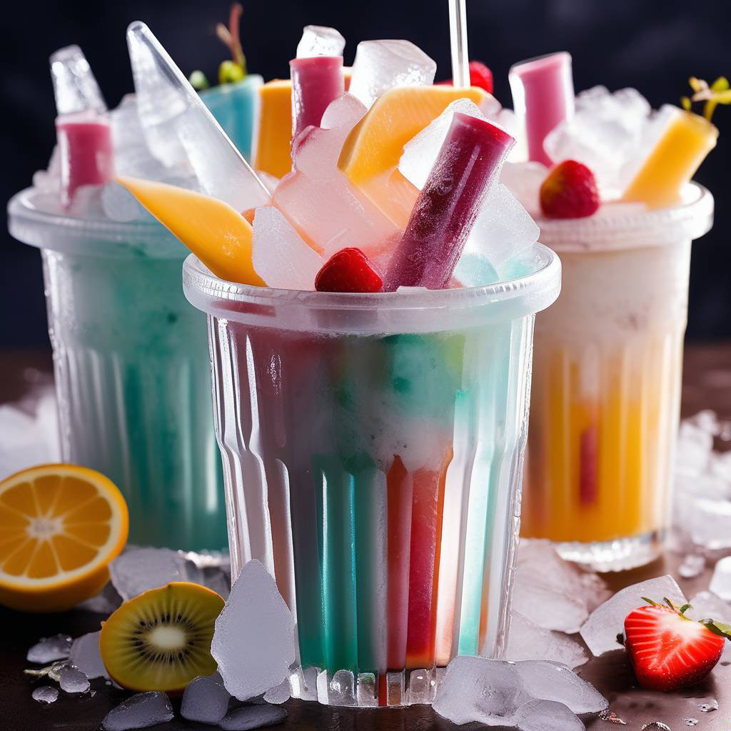 Giới thiệu một cách mới để thưởng thức đồ uống đá tùy chỉnh: Bao bì cốc nhựa cho đá ăn được