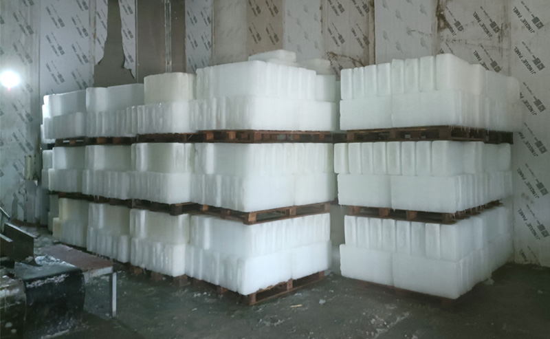 10 tons ice block machine with walk in cooler