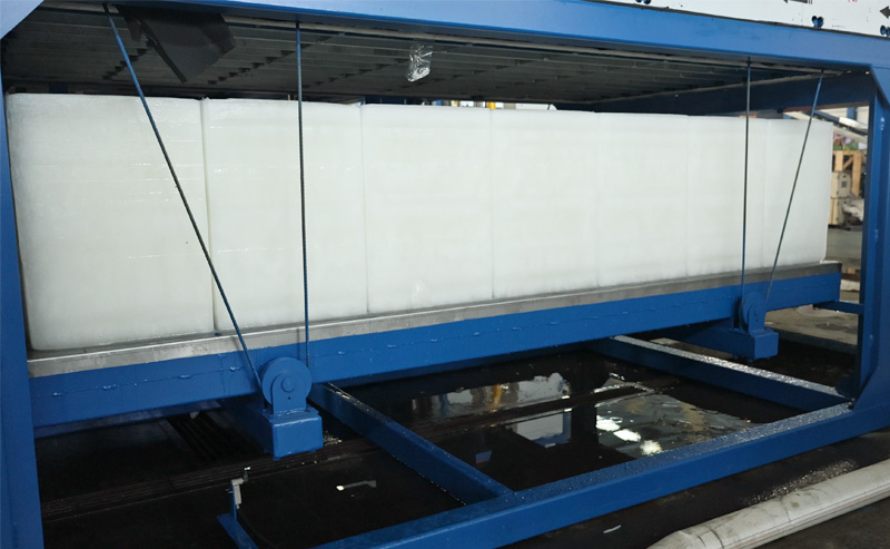 ice block production process Direct Cooling Block Ice Machine