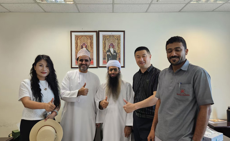 BAOCHARM tìm hiểu hợp tác quốc tế về giải pháp máy làm đá công nghiệp cho chế biến và bảo quản hải sản trong chuyến thăm Oman