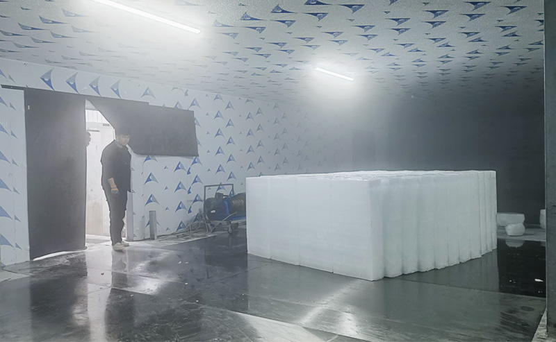 Block Ice Making Factory Plant with Ice Storage