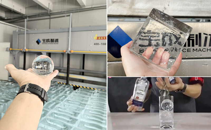 Industrial Clear Ice Block Machine for Bar Drinking Industrial Clear Ice Block Machine for Bar Drinking